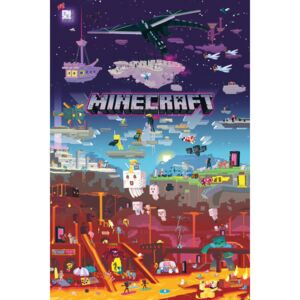 Poster Minecraft - World Beyond, (61 x 91.5 cm)