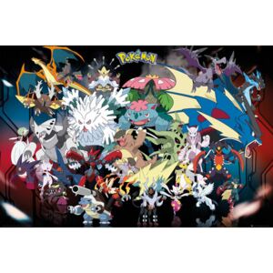 Poster Pokémon - Mega, (91.5 x 61 cm)