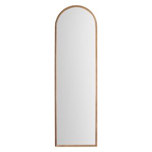 Quinton Arch Leaner Mirror With Bronze Frame