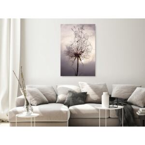 Canvas Print Other Flowers: Divided Moment (1 Part) Vertical