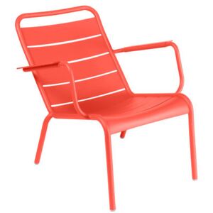 Luxembourg Low armchair by Fermob Red
