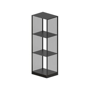 Tristano Small Shelf - / H 116 cm by Zeus Black