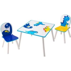 Worlds Apart 3 Piece Table and Chairs Set Dinosaurs