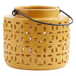 Ceramic Lantern - Yellow
