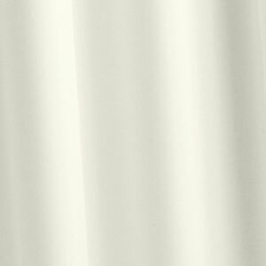 Croydex Plain Textile Shower Curtain Ivory