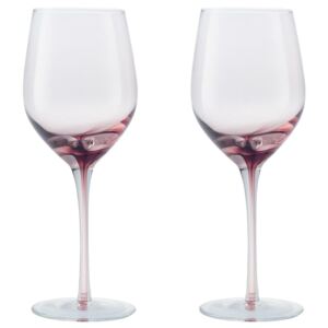 Denby Colours Red Wine Glass (Pink) Set Of 2