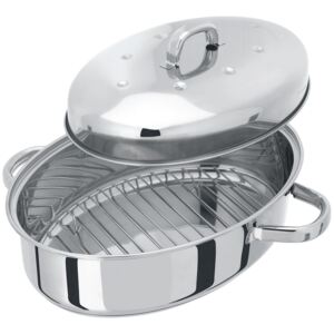 Judge Speciality High Oval Roaster With Rack 32x22x15cm