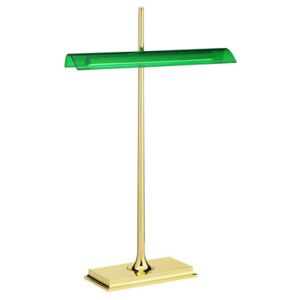 Goldman Table lamp by Flos Green/Gold
