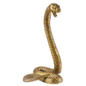 Snake Decoration - To put - H 43,5 cm by Diesel living with Seletti Gold