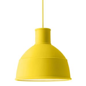Unfold Pendant - Silicone by Muuto Yellow