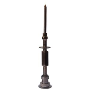 Transmission Candle stick - / H 43,5 cm by Diesel living with Seletti Metal