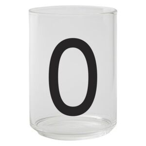 A-Z Glass - / Borosilicate glass - Letter O by Design Letters Transparent