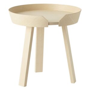 Around Coffee table - Around - Table basse - Small Ø 45 x H 46 cm by Muuto Natural wood