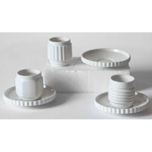 Machine Collection Espresso cup - / Set of 3 + saucers by Diesel living with Seletti White