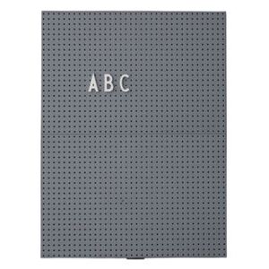 A4 Memo board - / L 21 x H 30 cm by Design Letters Grey