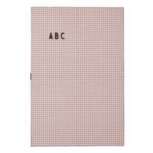 A3 Memo board - / L 30 x H 42 cm by Design Letters Pink