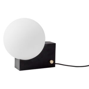 Journey SHY1 Table lamp - / Wall light - H 24 cm by &tradition White/Black