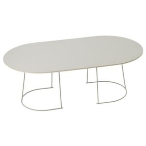 Airy Coffee table - / Large - 120 x 65 cm by Muuto Grey
