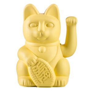 Lucky Cat Figurine - / Plastic by Donkey Yellow