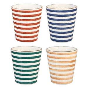 Casablanca Mug - / Porcelain - Set of 4 by & klevering Multicoloured