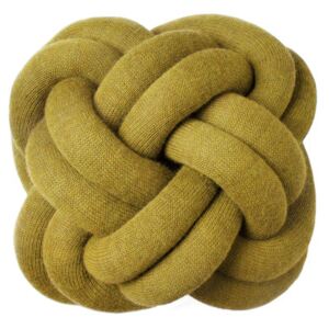 Knot Cushion by Design House Stockholm Yellow