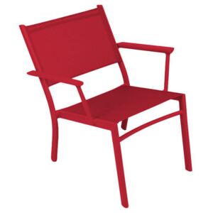 Costa Low armchair by Fermob Red