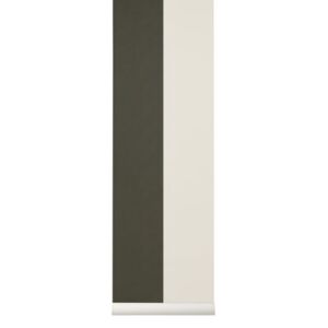 Thick Lines Wallpaper - / 1 roll - Width 53 cm by Ferm Living Green