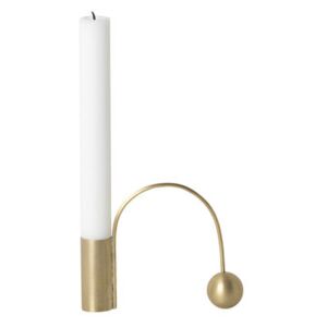Balance Candle stick - / Long candle by Ferm Living Gold