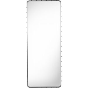 Adnet Wall mirror - Rectangular - 180 x 70 cm by Gubi Black