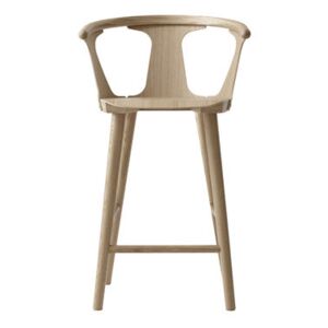 In Between SK7 Bar chair - H 65 cm - Oak by &tradition Natural wood