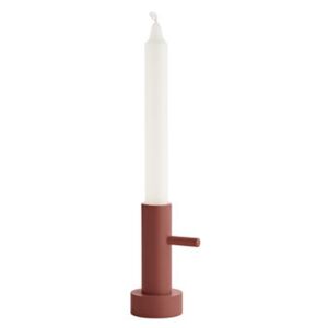 Single #1 Candle stick - / H 10.5 cm by Fritz Hansen Red