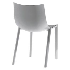 Bo Stacking chair - Plastic by Driade Grey
