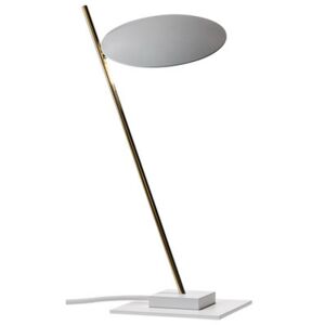 Lederam T1 Table lamp by Catellani & Smith White/Gold
