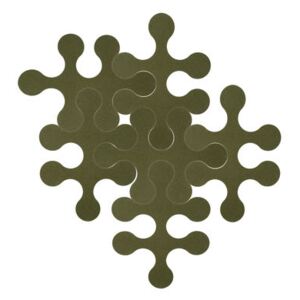 Molécules Rug - / 6 pieces - Plain by La Corbeille Green