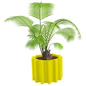 Gear Flowerpot - Pot by Slide Yellow