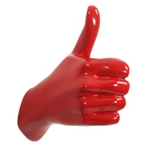 Hand Job - THUMBS UP Hook - Thumbs up by Thelermont Hupton Red