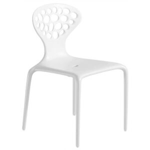 Supernatural Stacking chair by Moroso White