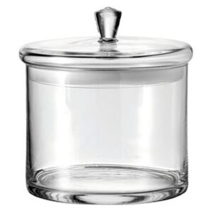 Top Box - / Ø 18 x H 20 cm - Glass by Leonardo Transparent
