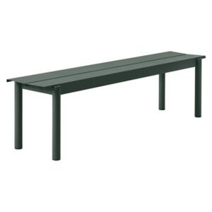 Linear Bench - / Steel - L 170 cm by Muuto Green