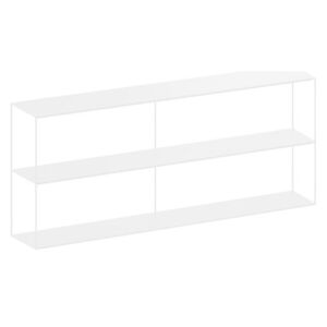 Slim Irony Shelf - L 180 x H 82 cm by Zeus White