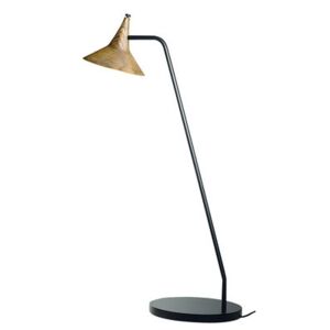 Unterlinden LED Table lamp - / H 51.5 cm - Aged metal by Artemide Black/Gold/Metal