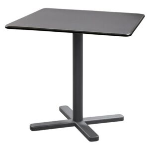 Darwin Folding table - 80 x 80 cm by Emu Black/Metal