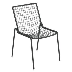 Rio R50 Stacking chair - / Metal by Emu Grey/Metal