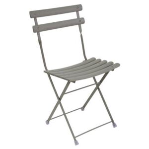 Arc en Ciel Folding chair - Metal by Emu Grey