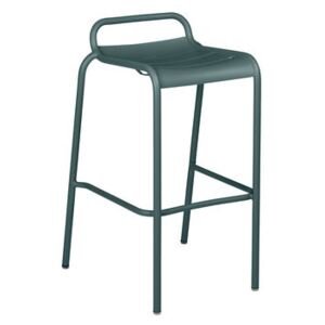 Luxembourg High stool - / Aluminium - H 78 cm by Fermob Grey