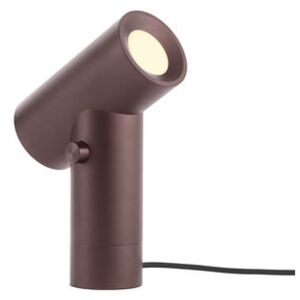 Beam Table lamp - / Double source lumineuse - Base rotative by Muuto Brown