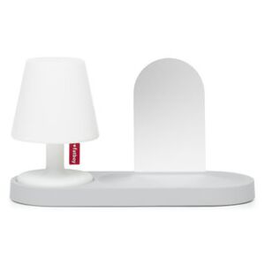 Edison the Petit Residence Shelf - / With mirror - For Edison the Petit II wireless lamp by Fatboy Grey