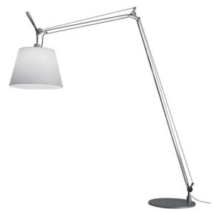 Tolomeo Maxi Floor lamp - / Ø 52 cm - H 250 to 406 cm by Artemide White