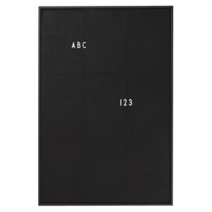 A2 Memo board - / L 42 x H 59 cm by Design Letters Black