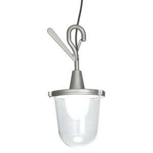 Tolomeo Lampione LED Outdoor Wireless lamp - / Baladeuse to hang - LED by Artemide Metal